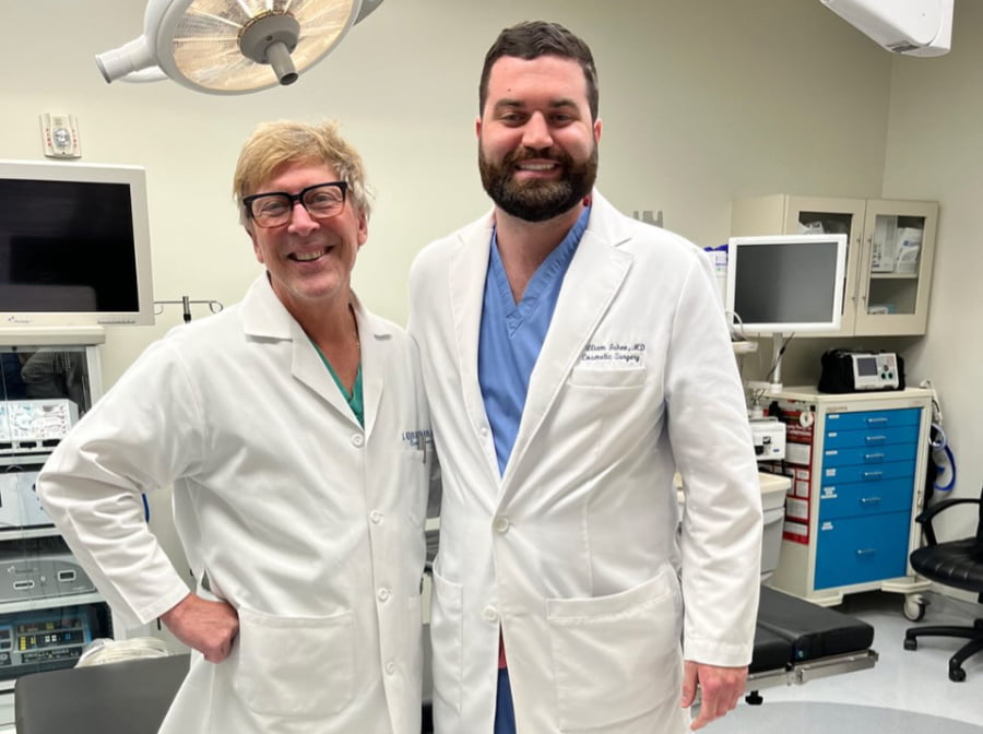 Dr. Duplechain and Dr. Ishee